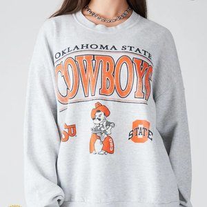 Vintage NCAA Oklahoma State Cowboys Logo Sweatshirt, Oklahoma State Cowboys Shir
